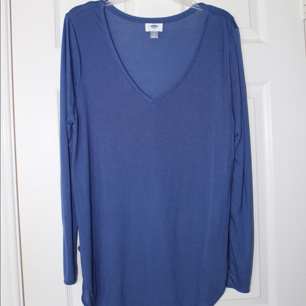 Old Navy Blue Long Sleeve Shirt
